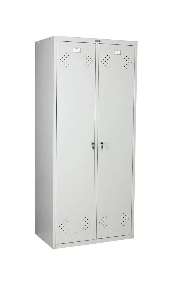 Шкаф для раздевалки (2 секции, 2 отделения), 81.3x50x183
