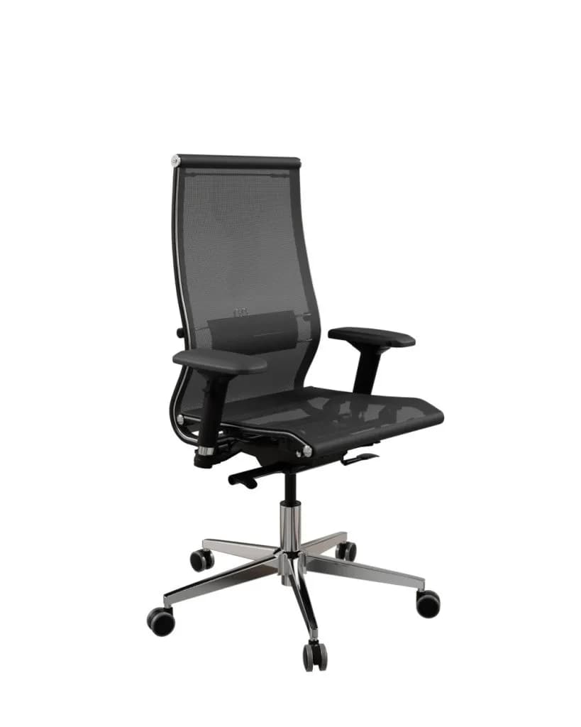 Кресло ErgoLife SynchroSit 10 B2-107D — T Черный
