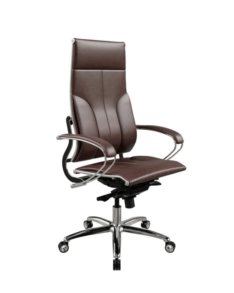 Кресло METTA Move L1-10K — Genuine Темно-коричневый, черный